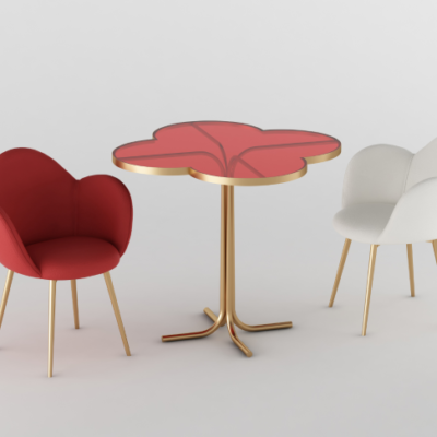 table et chaises Flora
